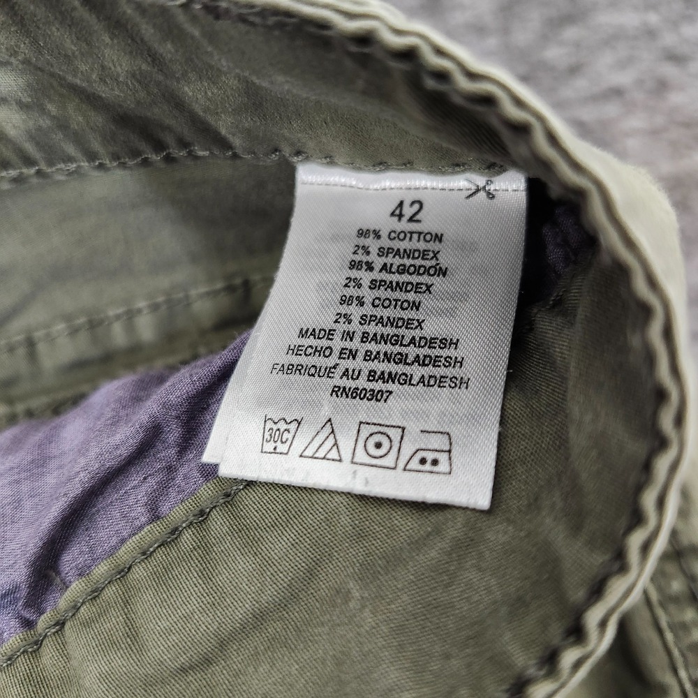 UNIONBAY Men's Cargo Shorts With Pockets. Military Green. Size 42 - Picture 11 of 14